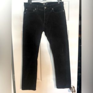 Men’s Club Monaco Black Corduroy pants 32/30 slim fit